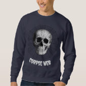 Corpse Web Halloween Spooky Horror Trui (Voorkant)