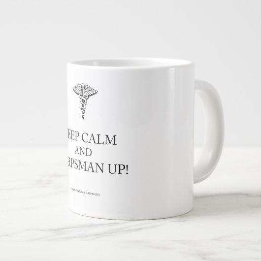 Corpsman Up Coffee Mok (Voorkant rechts)