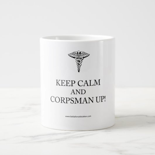 Corpsman Up Coffee Mok (Voorkant)