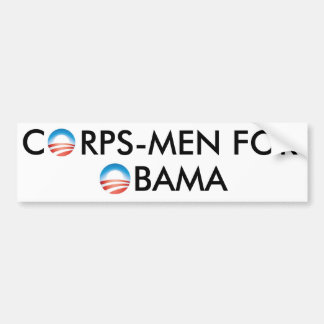 CORPSMAN VOOR OBAMA BUMPERSTICKER