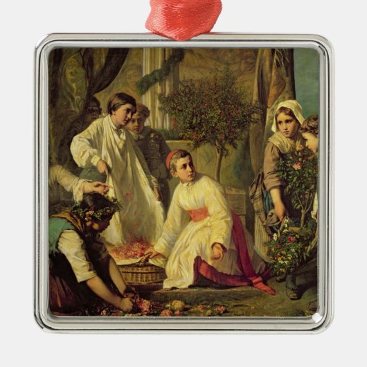 Corpus Christi, 1855 Metalen Ornament (Voorkant)