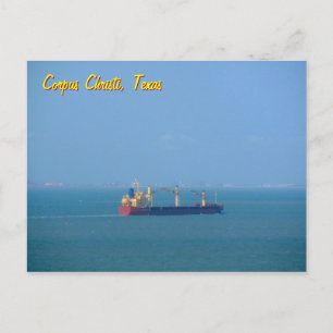 Corpus Christi Cargo Ship Briefkaart