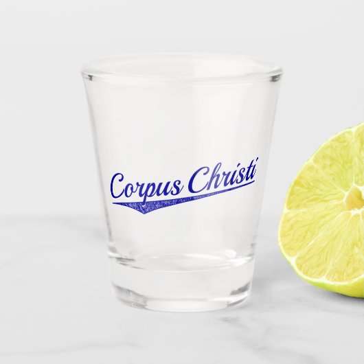 Corpus Christi Shot Glas (Voorkant)