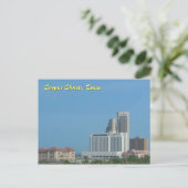 Corpus Christi Skyline Briefkaart (Staand voorkant)
