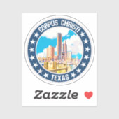Corpus Christi Sticker (Vel)