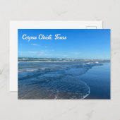 Corpus Christi Texas Beach Waves Briefkaart (Voorkant / Achterkant)