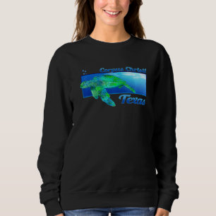Corpus Christi Texas Swimming Zee Turtle Trui