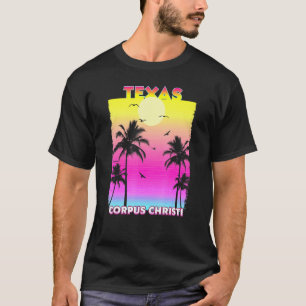Corpus Christi Texas Tx Summer Sunset T-shirt