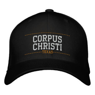 Corpus Christi Texas USA Geborduurde Petten