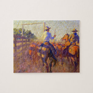 Corral Dust van Maynard Dixon Legpuzzel