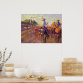 Corral Dust van Maynard Dixon Poster (Keuken)
