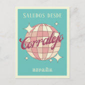 Corralejo Espagne vacances retro Carte postale (Devant)