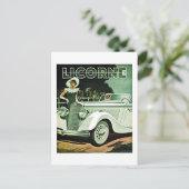 Corre-La Licorne - reclame Briefkaart (Staand voorkant)