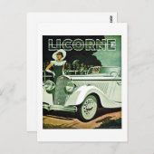 Corre-La Licorne - reclame Briefkaart (Voorkant / Achterkant)