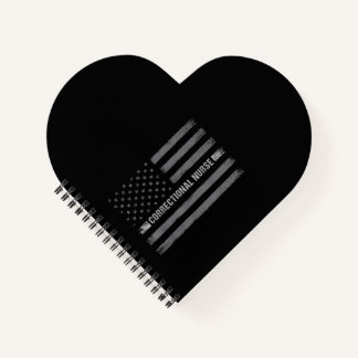 Correcte verpleegkundige Amerikaanse vlag  gezondh Notitieboek