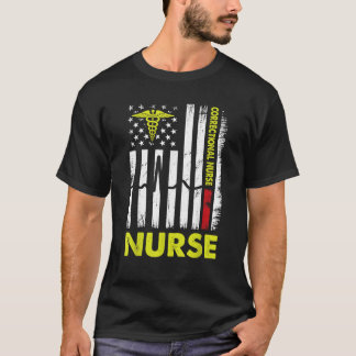 Correcte verpleegkundige t-shirt