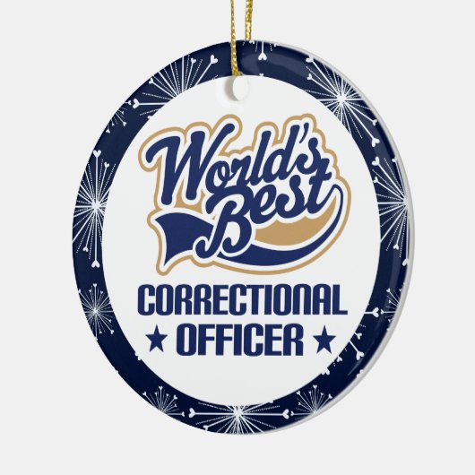 Correctiebeambte Gift Ornament (Links)