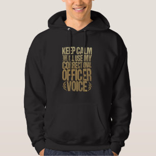 Correctiebeambte Pap Funny Apparel Quote Hoodie