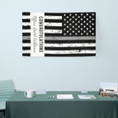 Correctiebeambte Thin Grey Line Party Banner (Beurs)