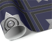 Correctiepanel Silver Badge-beeldscherm, Gift Wrap Cadeaupapier (Rol Hoek)