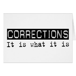 Correcties