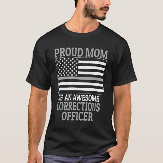 Correcties Officer Mom Gift T-shirt (Voorkant)