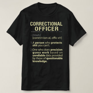 Correctieve functionaris Real American Definition T-shirt