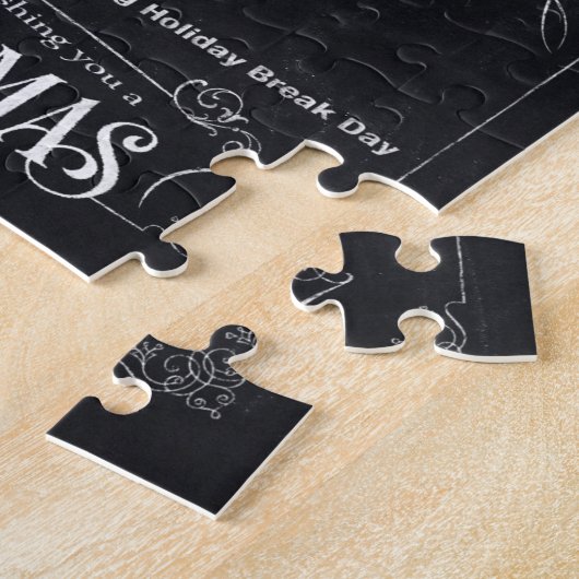 Correction politique Chalk Chrismas Puzzle Box -I (Côté)