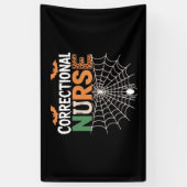 Correctional Nurse Halloween Pumpkin Classic T-Shi Spandoek (Verticaal)