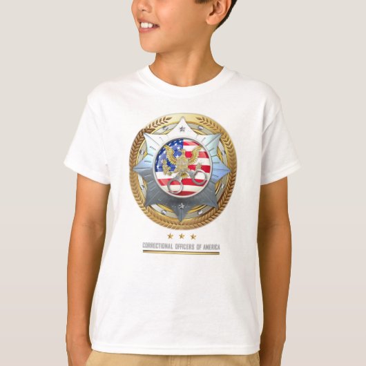 Correctional Officers of America (Kinder T-Shirt) T-shirt (Voorkant)