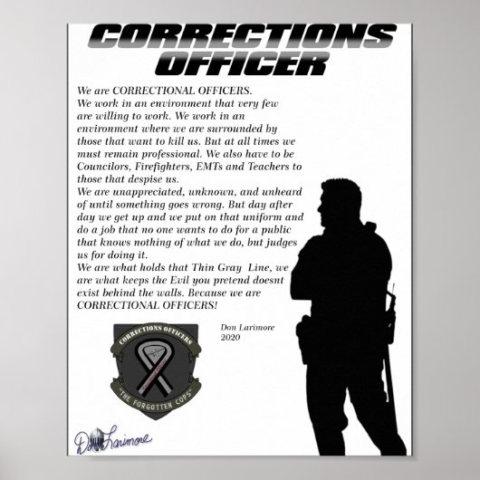 correctionaris poster (Voorkant)