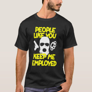 Correctionaris voor de functionaris voor strafzake t-shirt