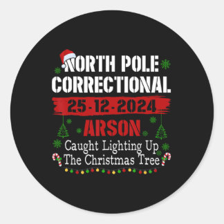 Correctionele brandstichting op de Noordpool ving  Ronde Sticker