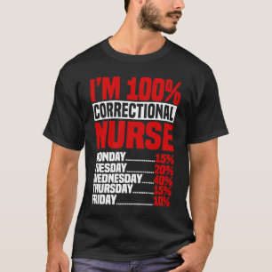Correctionele zure 100 RN Correctie forensische zu T-shirt