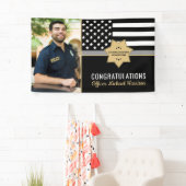Corrections Officer Politie Afstuderen Foto Spandoek (Insitu)