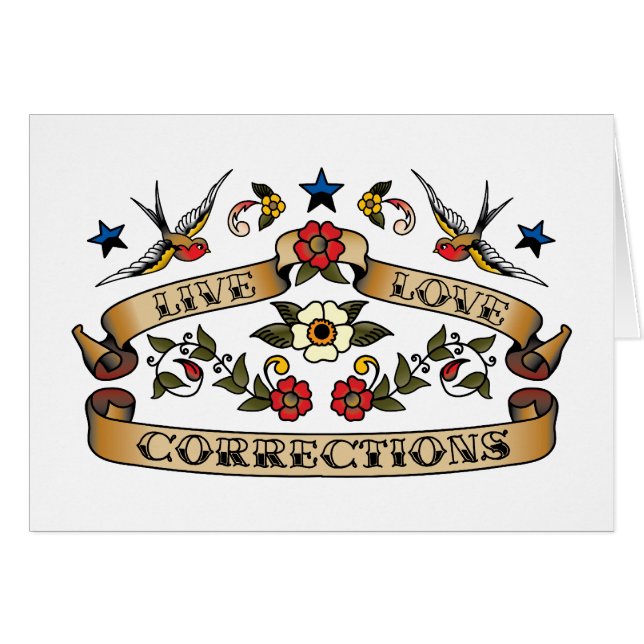 Corrections vivantes d'amour (Devant horizontal)