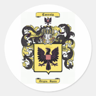 correia ronde sticker