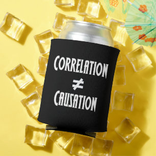 Correlatie is niet gelijk aan oorzaak blikjeskoeler