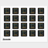 Correlatie is niet gelijk aan oorzaak vierkante sticker (Vel)