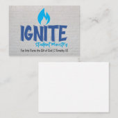 Correspondance Activer la carte de note plat (Devant / Derrière)