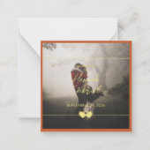 Correspondance Ajouter une carte de note plat texte personnalisé (Devant)