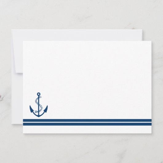 Correspondance Ancre de la carte de note (Devant)