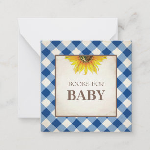 Correspondance Apportez une carte de note d'insertion de Baby sho