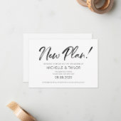 Correspondance Aquarelle Nouveau plan Carte Changement de plan (Devant/Arrière en situation)