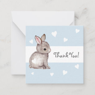 Correspondance Baby shower de Merci de Carte pour notes de coeur