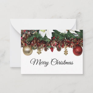 Correspondance Belle carte de Noël