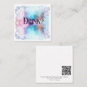 Correspondance *~* BOIRE ? Carte de note plat AP63 Relation (Devant / Derrière)