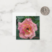 Correspondance Bonne carte de note d'anniversaire (Devant/Arrière en situation)