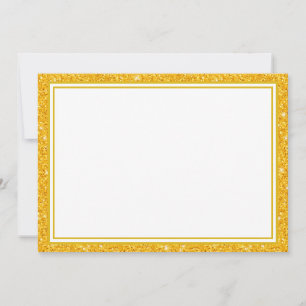 Correspondance Bordure de Parties scintillant de carte à note pla