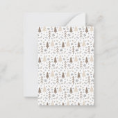 Correspondance Budget Joyeuses Vacances Moderne Photo Carte de No (Dos)